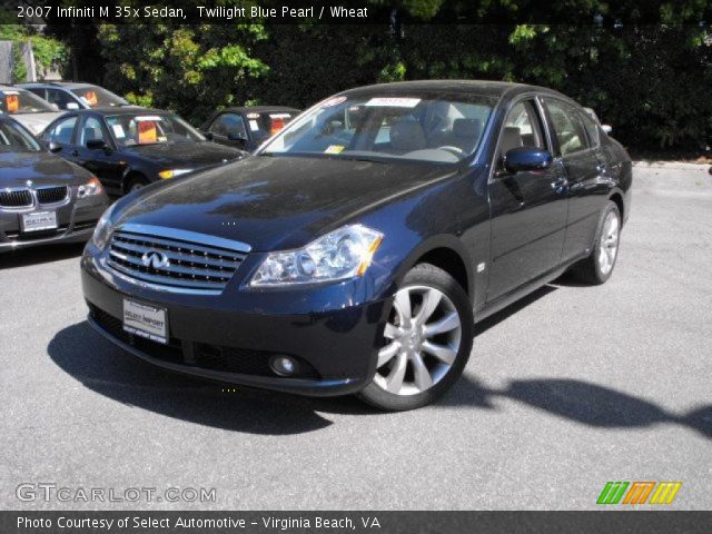 2007 Infiniti M 35x Sedan in Twilight Blue Pearl