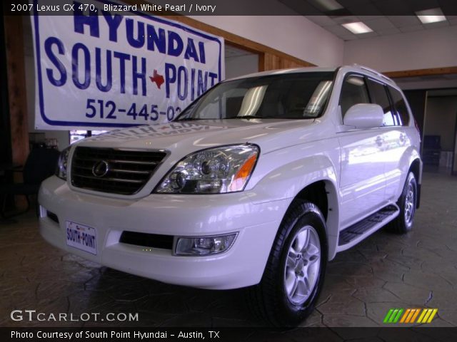 2007 Lexus GX 470 in Blizzard White Pearl