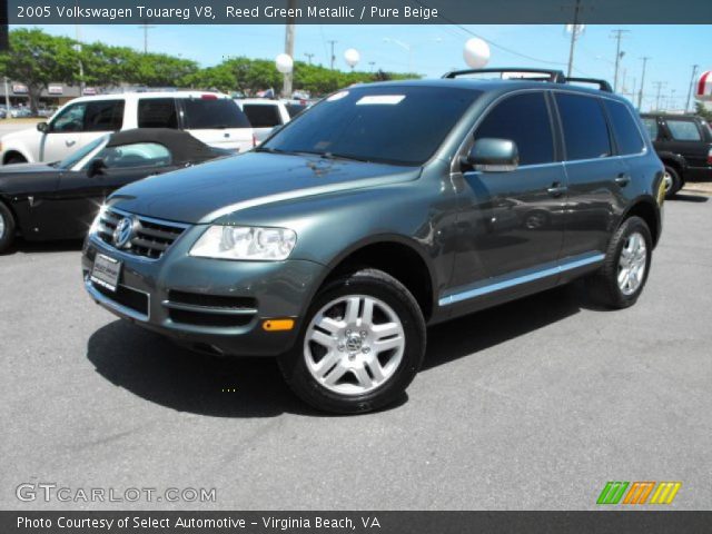 2005 Volkswagen Touareg V8 in Reed Green Metallic
