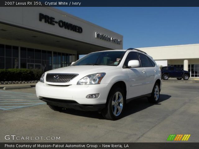2007 Lexus RX 350 in Crystal White