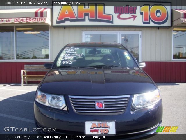 2007 Saturn ION 2 Sedan in Deep Blue