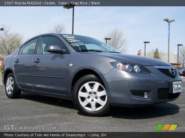 2007 Mazda MAZDA3 i Sedan in Galaxy Gray Mica