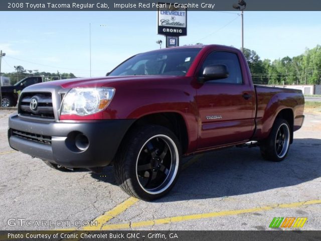 2008 Toyota Tacoma Regular Cab in Impulse Red Pearl