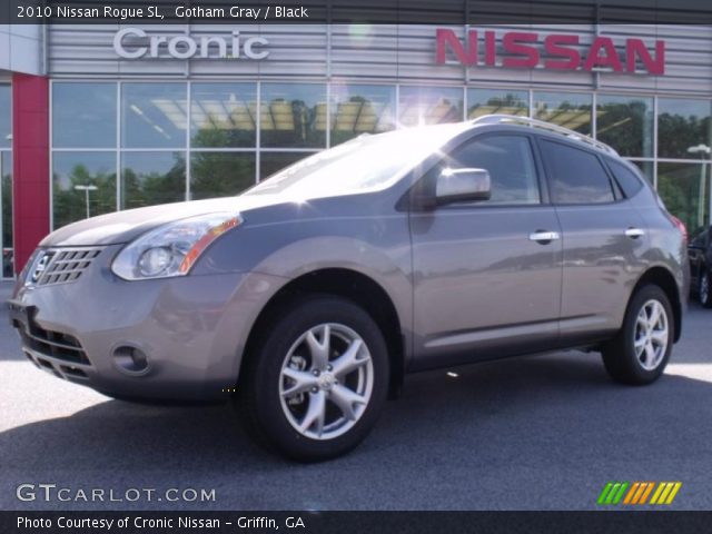 2010 Nissan Rogue SL in Gotham Gray