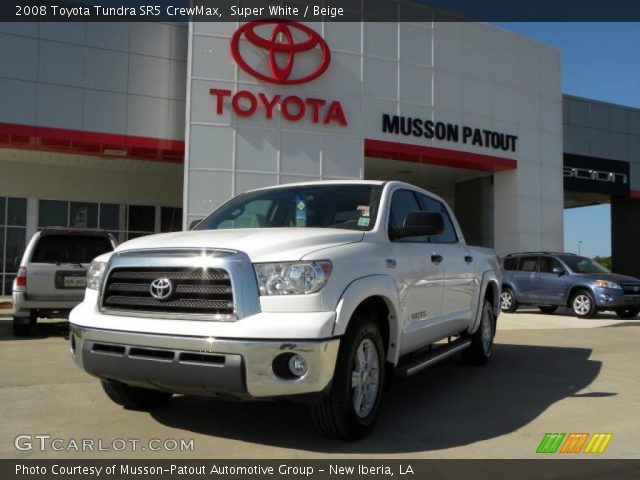 2008 Toyota Tundra SR5 CrewMax in Super White