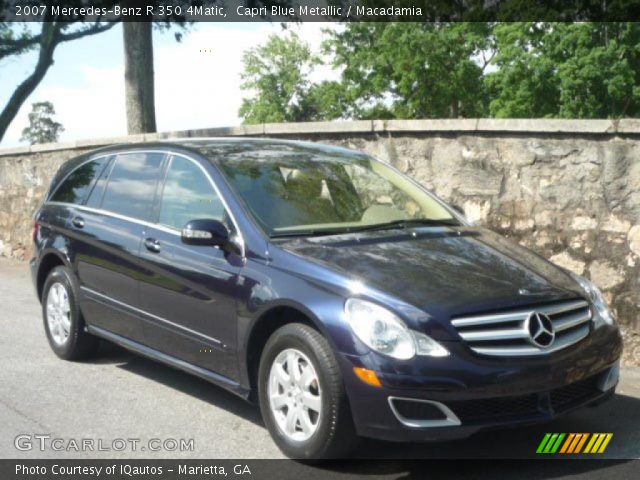 2007 Mercedes-Benz R 350 4Matic in Capri Blue Metallic