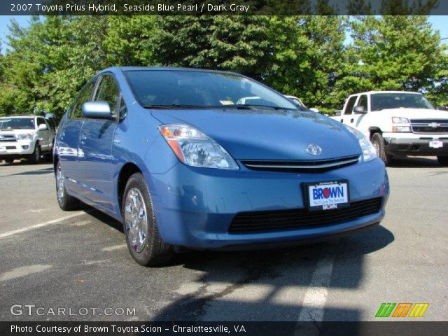 2007 Toyota Prius Hybrid in Seaside Blue Pearl