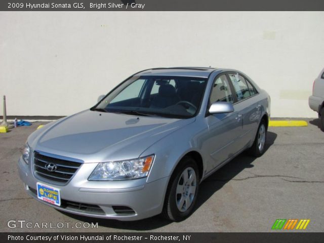 2009 Hyundai Sonata GLS in Bright Silver