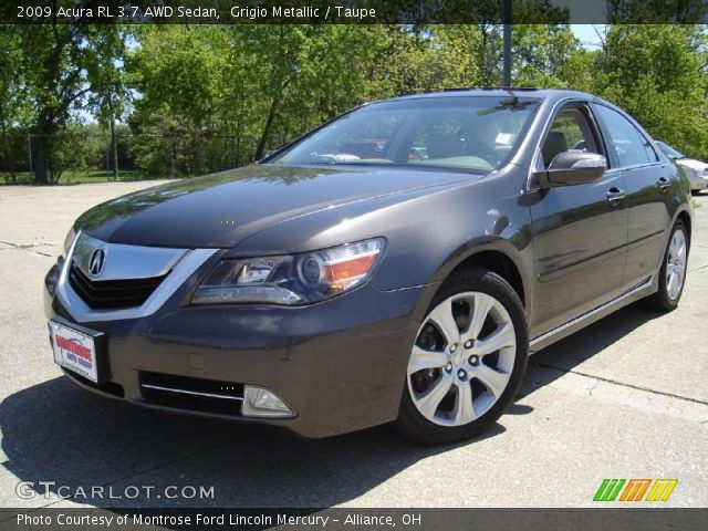 2009 Acura RL 3.7 AWD Sedan in Grigio Metallic