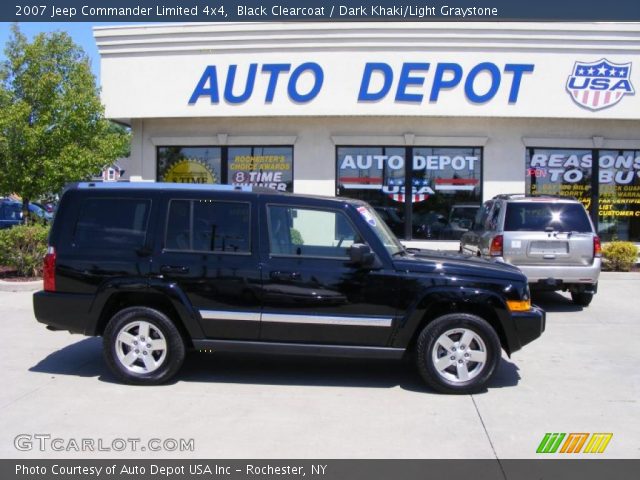 2007 Jeep Commander Limited 4x4 in Black Clearcoat