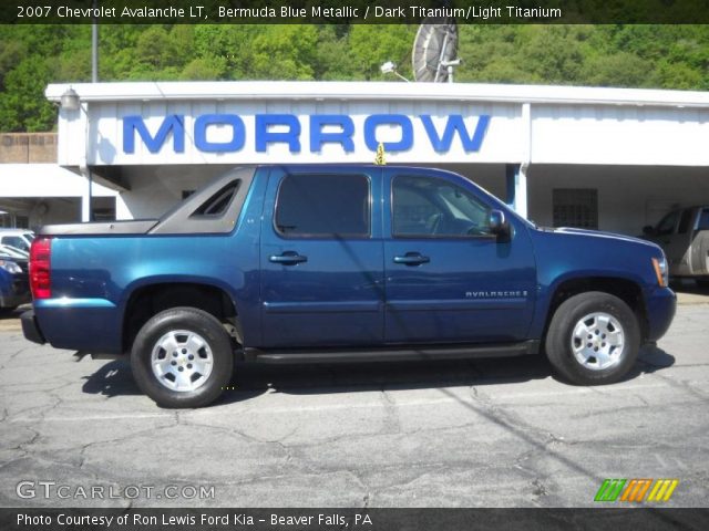 2007 Chevrolet Avalanche LT in Bermuda Blue Metallic