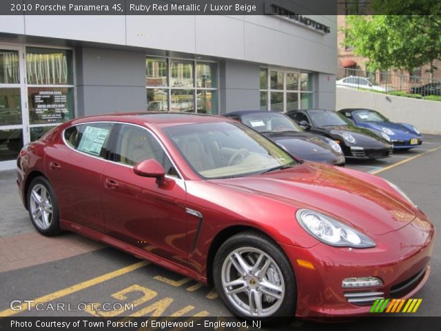 2010 Porsche Panamera 4S in Ruby Red Metallic