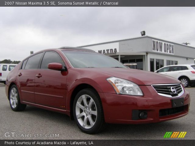 2007 Nissan Maxima 3.5 SE in Sonoma Sunset Metallic