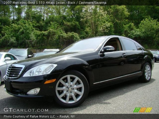 2007 Mercedes-Benz S 550 4Matic Sedan in Black