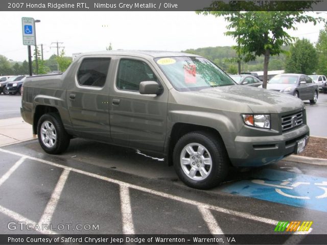 2007 Honda Ridgeline RTL in Nimbus Grey Metallic
