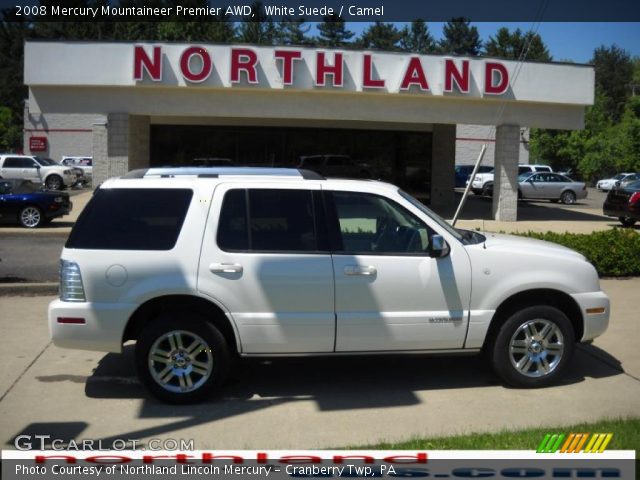 2008 Mercury Mountaineer Premier AWD in White Suede