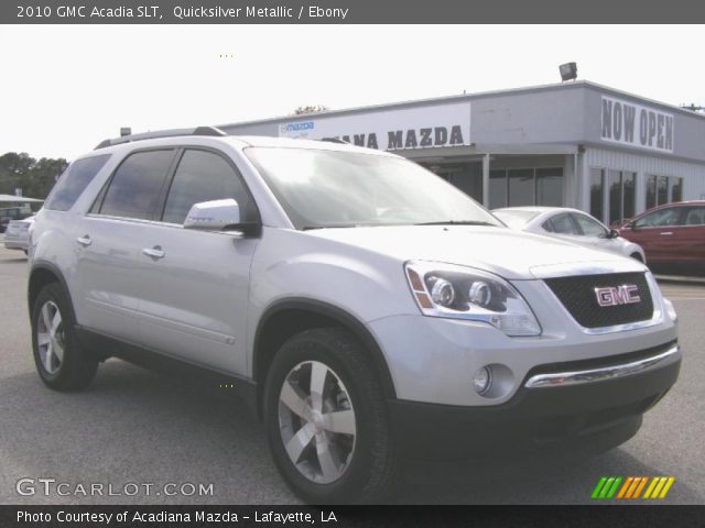 2010 GMC Acadia SLT in Quicksilver Metallic