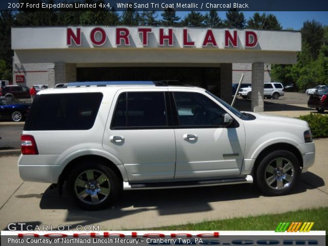 2007 Ford Expedition Limited 4x4 in White Sand Tri Coat Metallic