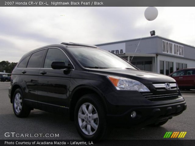 2007 Honda CR-V EX-L in Nighthawk Black Pearl
