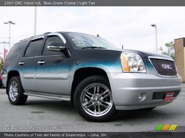2007 GMC Yukon SLE in Blue-Green Crystal