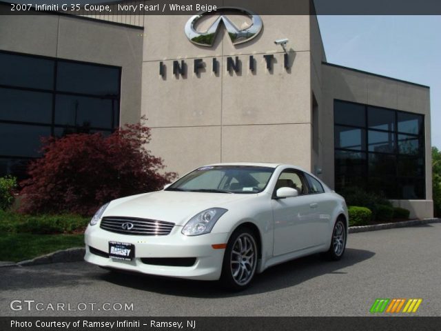 2007 Infiniti G 35 Coupe in Ivory Pearl