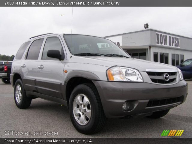 2003 Mazda Tribute LX-V6 in Satin Silver Metallic