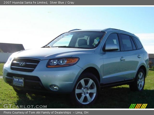 2007 Hyundai Santa Fe Limited in Silver Blue