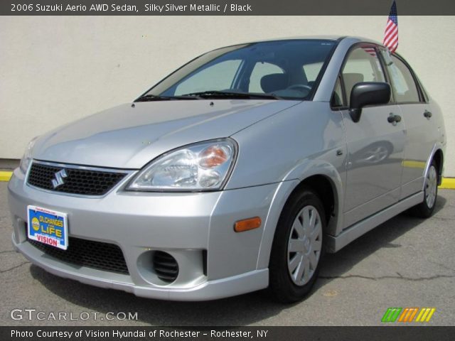 2006 Suzuki Aerio AWD Sedan in Silky Silver Metallic
