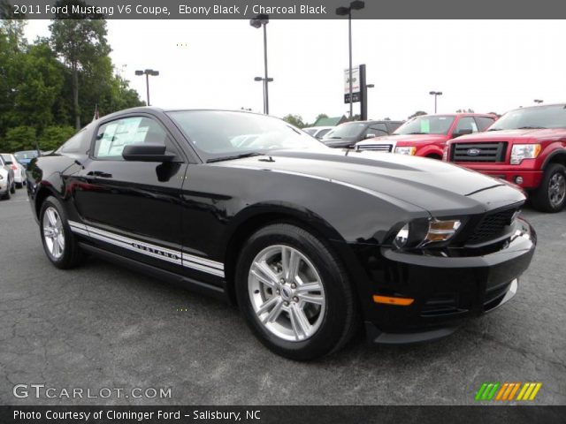 2011 Ford Mustang V6 Coupe in Ebony Black