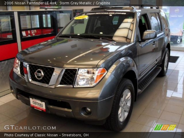 2006 Nissan Pathfinder LE 4x4 in Storm Grey Metallic