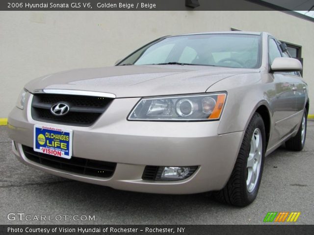 2006 Hyundai Sonata GLS V6 in Golden Beige