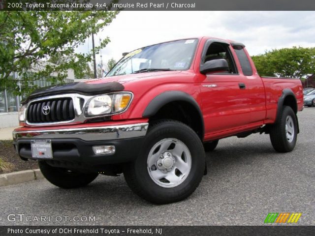 2002 Toyota Tacoma Xtracab 4x4 in Impulse Red Pearl