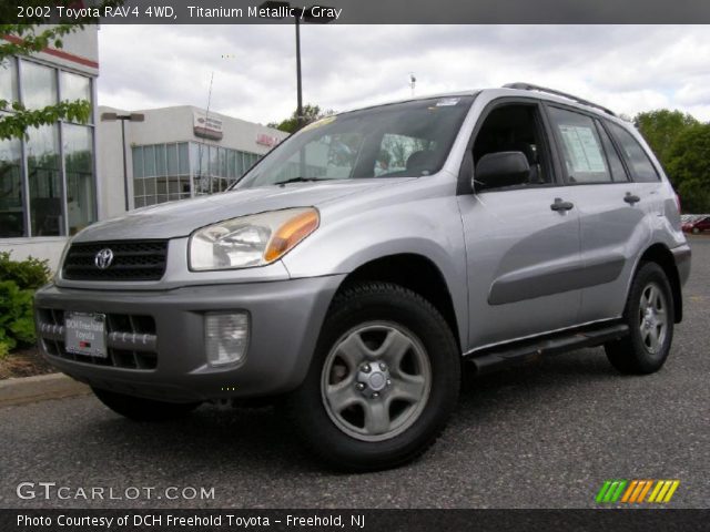2002 Toyota RAV4 4WD in Titanium Metallic