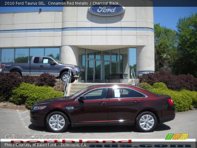 2010 Ford Taurus SEL in Cinnamon Red Metallic