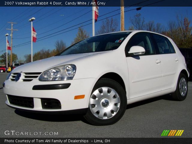2007 Volkswagen Rabbit 4 Door in Candy White