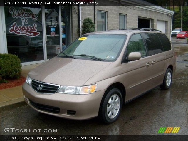 2003 Honda Odyssey EX-L in Sandstone Metallic