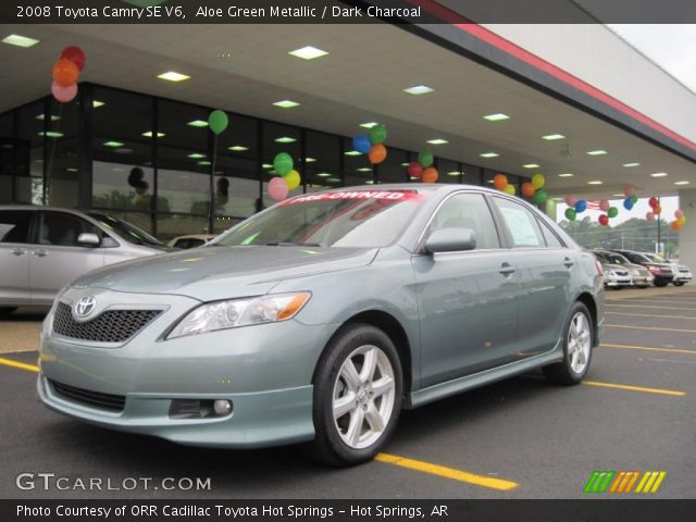 2008 Toyota Camry SE V6 in Aloe Green Metallic