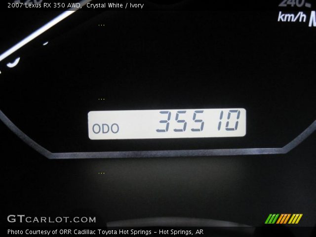 2007 Lexus RX 350 AWD in Crystal White