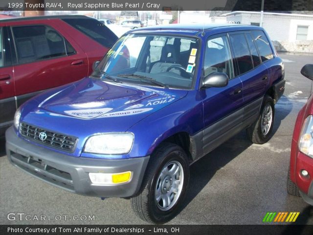 1999 Toyota RAV4  in Royal Sapphire Blue Pearl