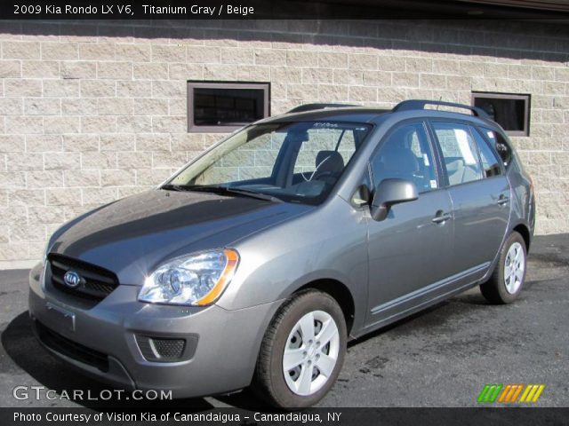 2009 Kia Rondo LX V6 in Titanium Gray