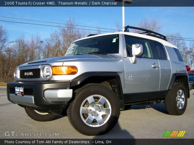 2008 Toyota FJ Cruiser 4WD in Titanium Metallic