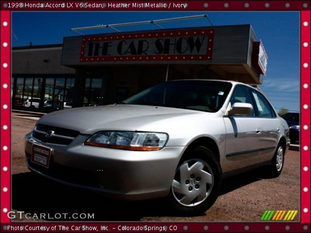 1998 Honda Accord LX V6 Sedan in Heather Mist Metallic