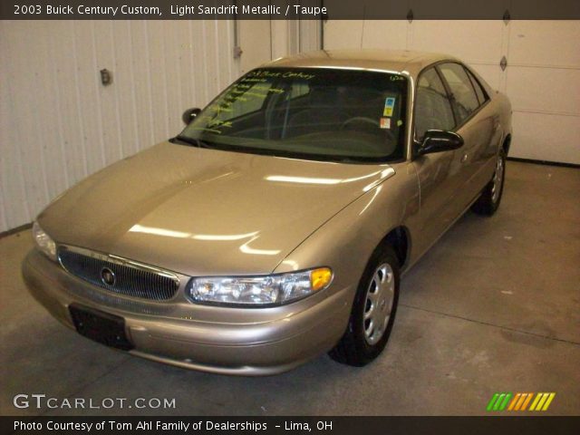 2003 Buick Century Custom in Light Sandrift Metallic