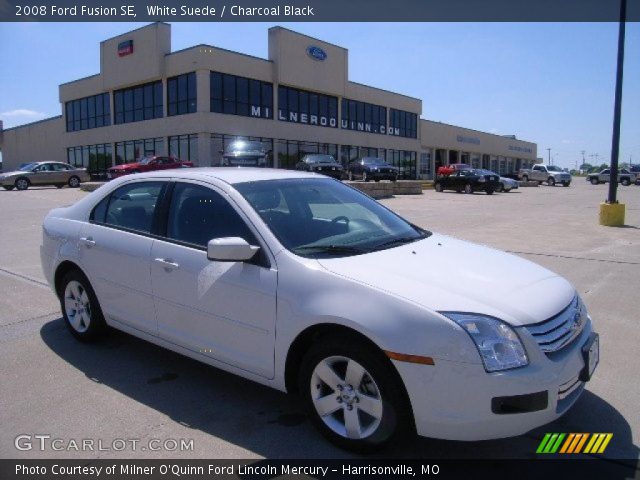 2008 Ford Fusion SE in White Suede