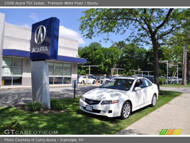 2008 Acura TSX Sedan in Premium White Pearl