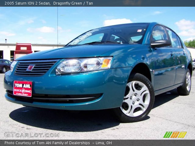 2005 Saturn ION 2 Sedan in Dragonfly Green