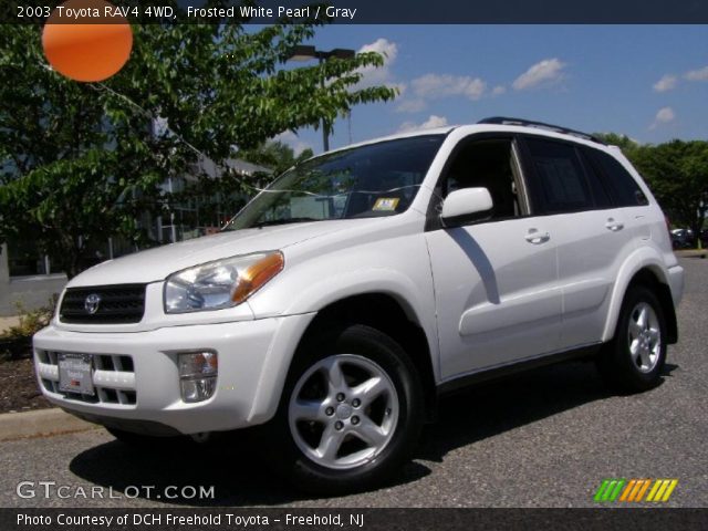 2003 Toyota RAV4 4WD in Frosted White Pearl