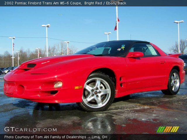 2002 Pontiac Firebird Trans Am WS-6 Coupe in Bright Red