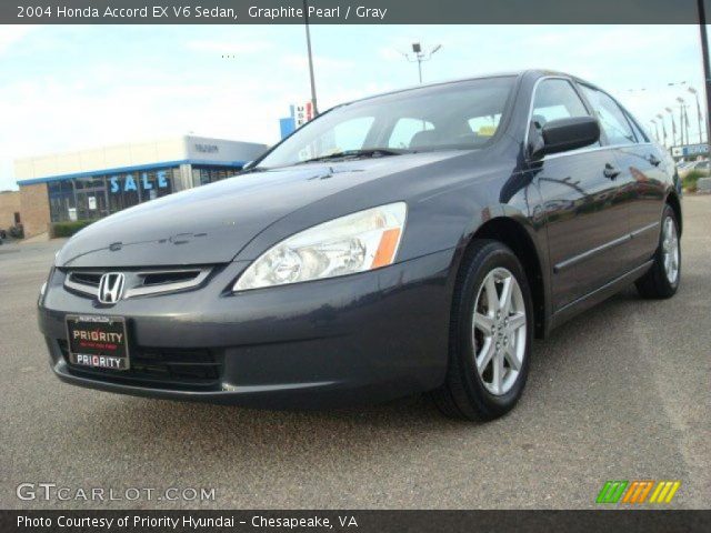 2004 Honda Accord EX V6 Sedan in Graphite Pearl