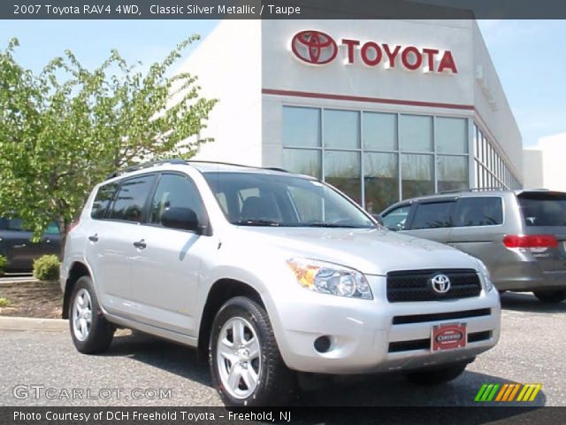 2007 Toyota RAV4 4WD in Classic Silver Metallic